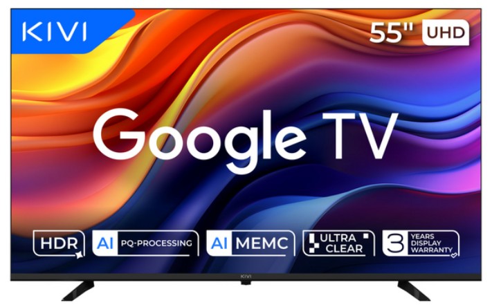 Телевізор KIVI 55" UHD Smart TV (55U800KB)